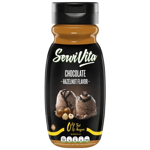 SAUCE ZERO 320 ML Chocolat Noisette SERVIVITA