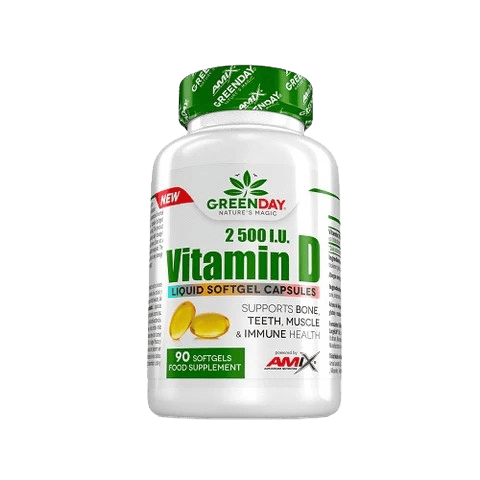 GREENDAY - Vitamine D3 2500 I.U - 90 caps