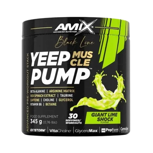 Yeep Pump –  Pré-entrainement avec caféine - 345 g Black Line
