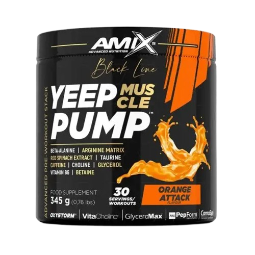 Yeep Pump –  Pré-entrainement avec caféine - 345 g Black Line